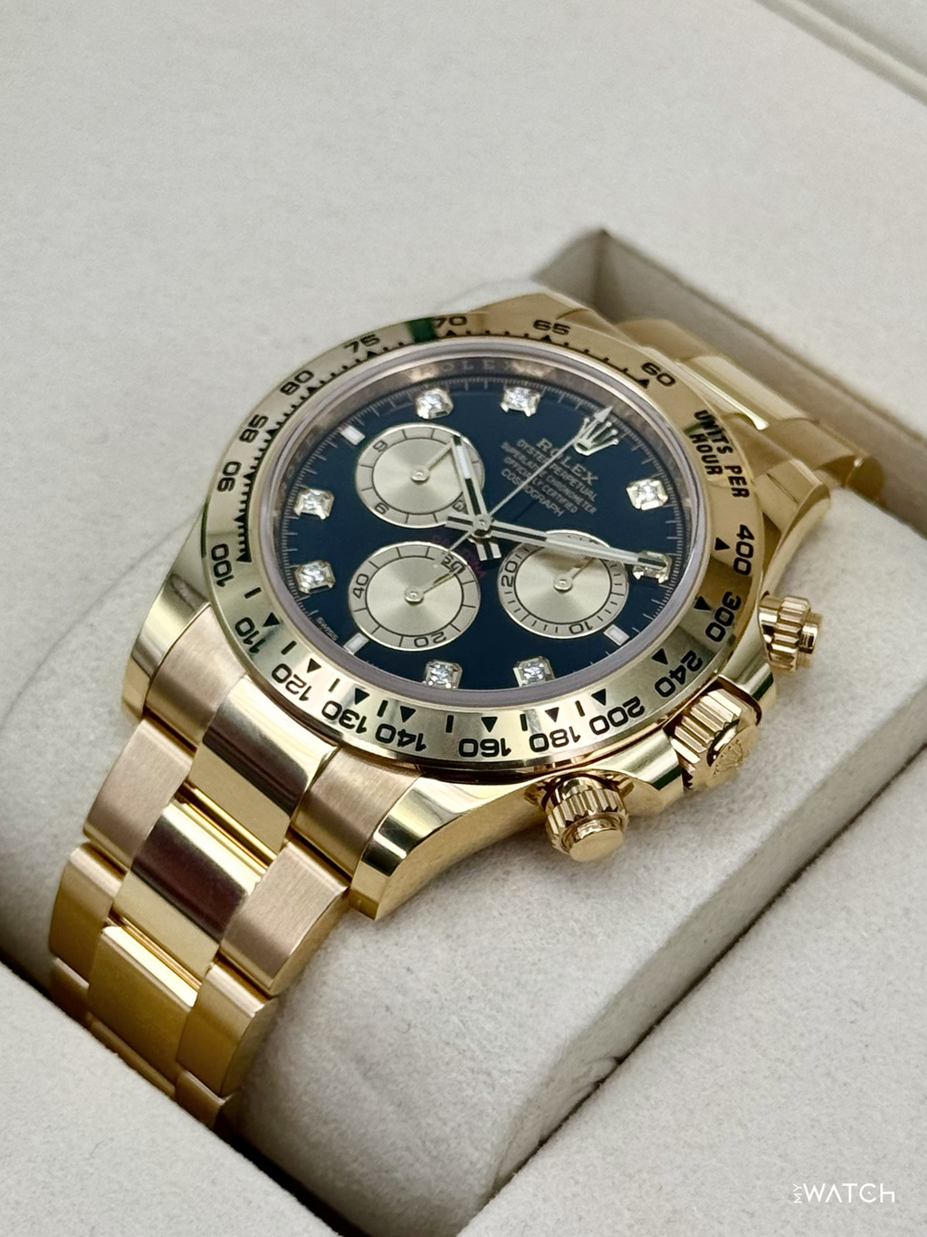 NEW 2026 Rolex Daytona 40mm 126508 18K Yellow Gold Black Diamond Dial
