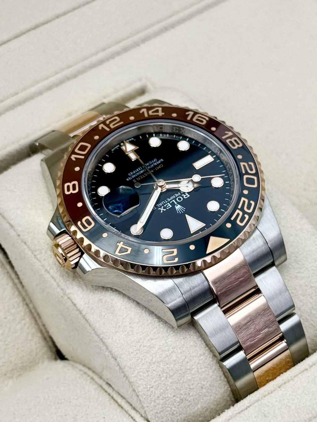 2024 Rolex GMT-Master II Rootbeer 40mm 126711CHNR Two-Tone