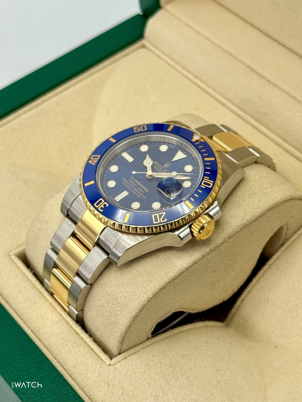 2020 Rolex Submariner "Bluesy" 40mm 116613LB Two-Tone Blue Dial