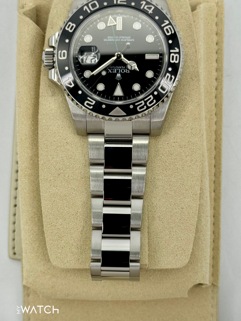 2024 CPO Rolex GMT-Master II 40mm 116710LN Black Dial