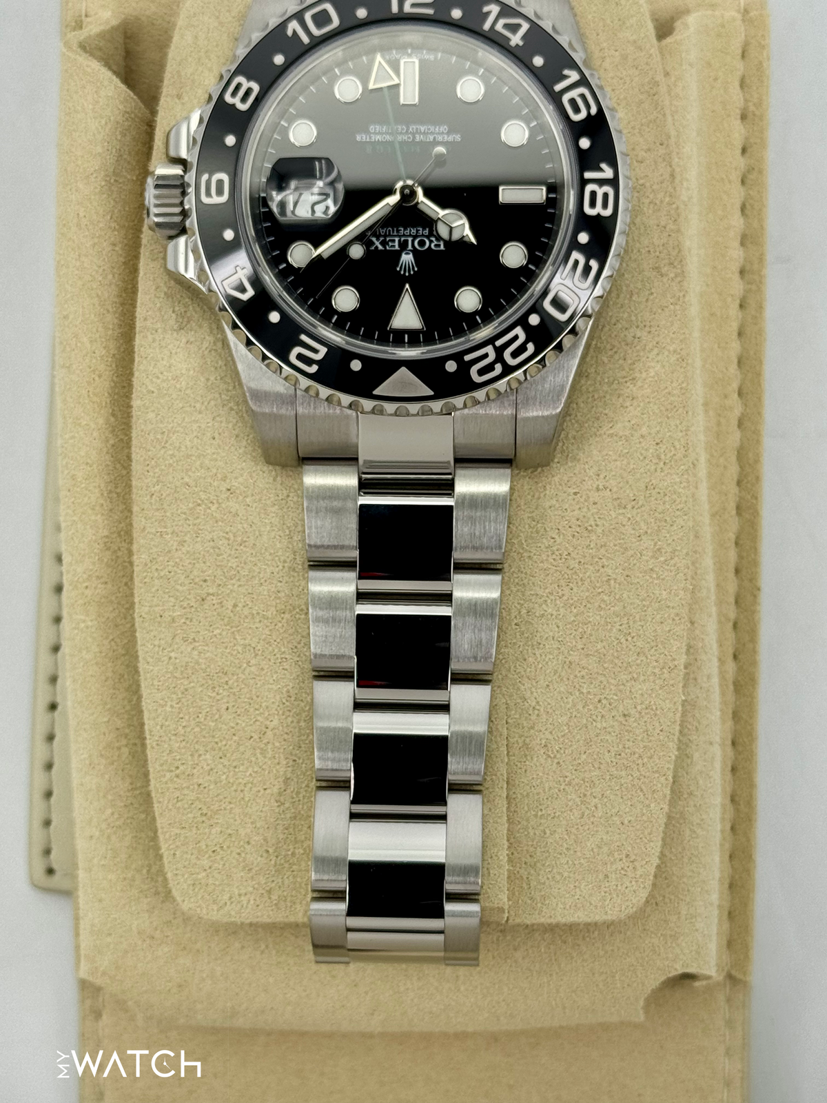 2024 CPO Rolex GMT-Master II 40mm 116710LN Black Dial