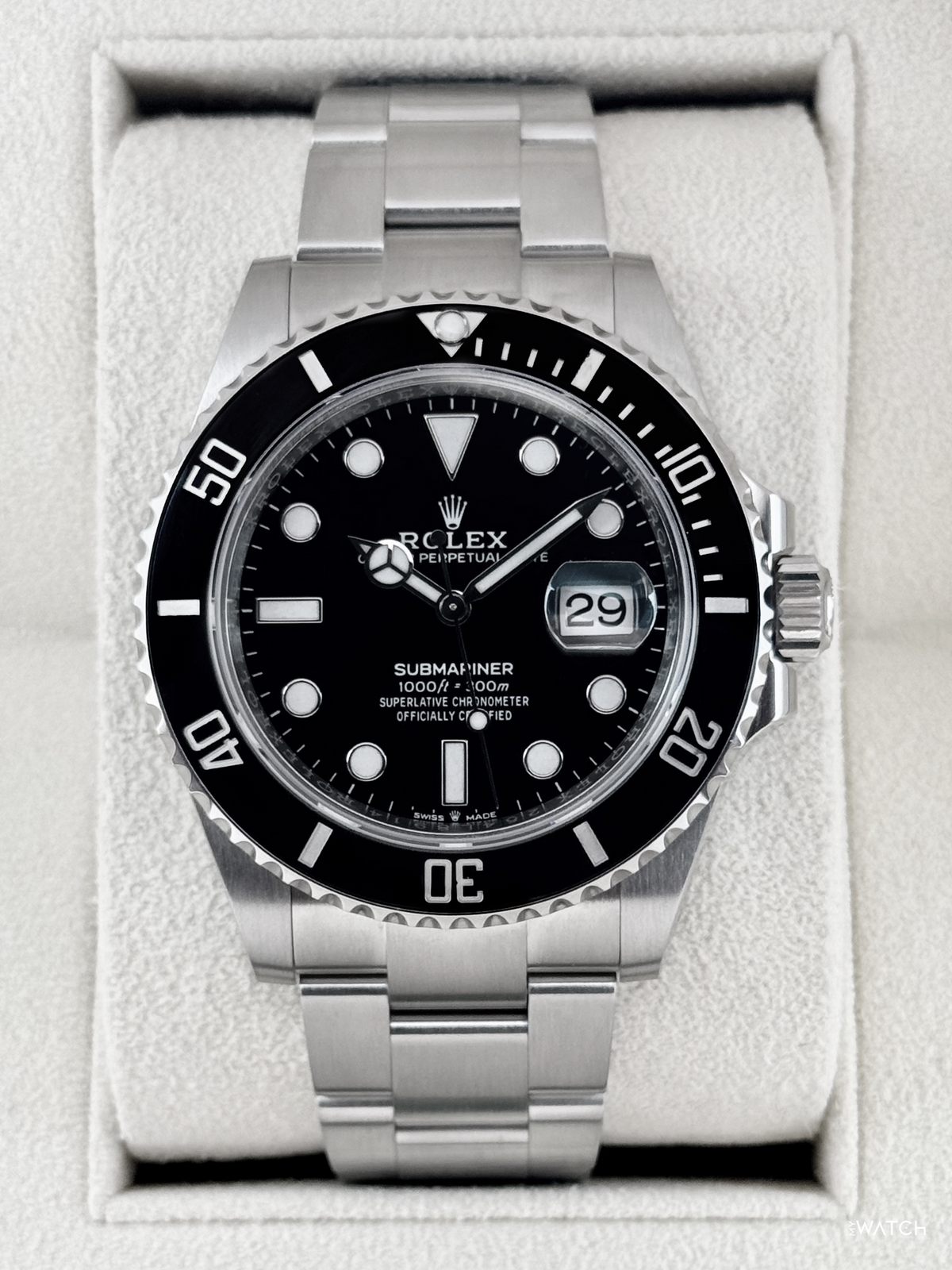 2024 Rolex Submariner 41mm 126610LN Stainless Steel Black Dial