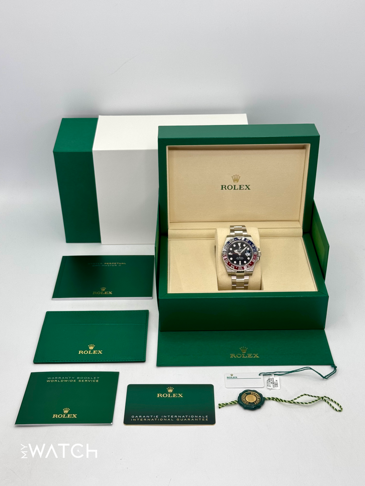 NEW 2025 Rolex GMT-Master II "Pepsi" 40mm 126710BLRO Oyster