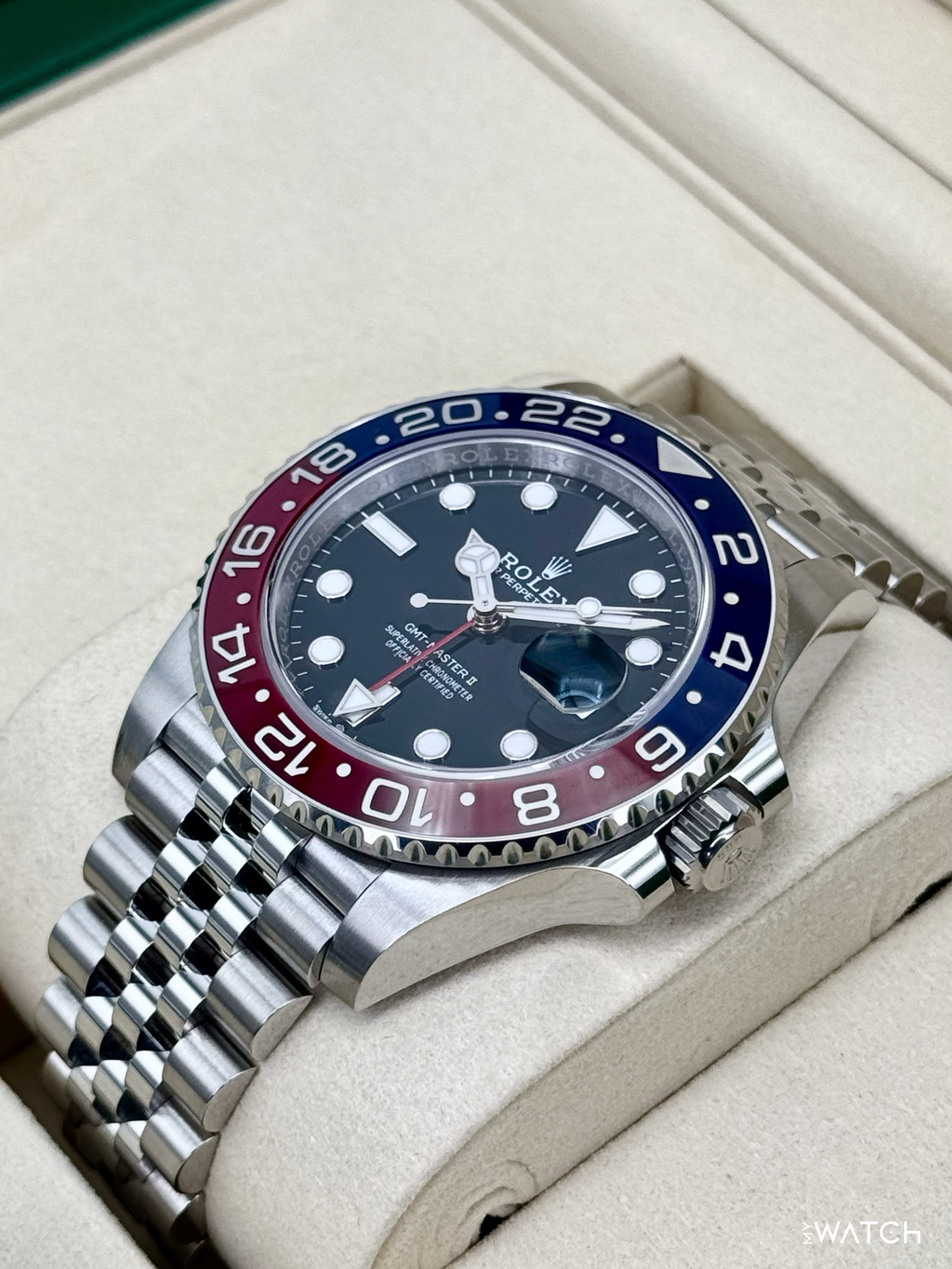 NEW 2025 Rolex GMT-Master II "Pepsi" 40mm 126710BLRO Jubilee