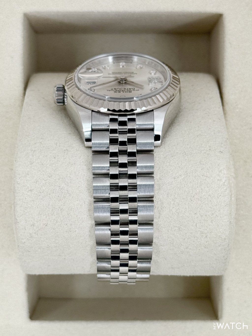 NEW 2025 Rolex Lady Datejust 28mm 279174 Stainless Steel Jubilee Silver Star Diamond Dial