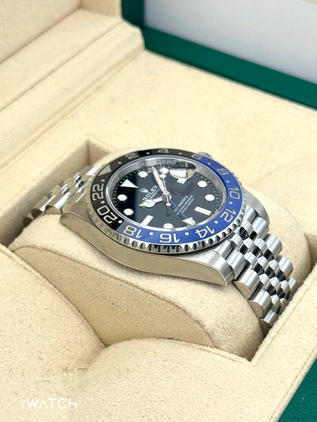 2022 Rolex GMT-Master II "Batgirl" 40mm 126710BLNR Jubilee