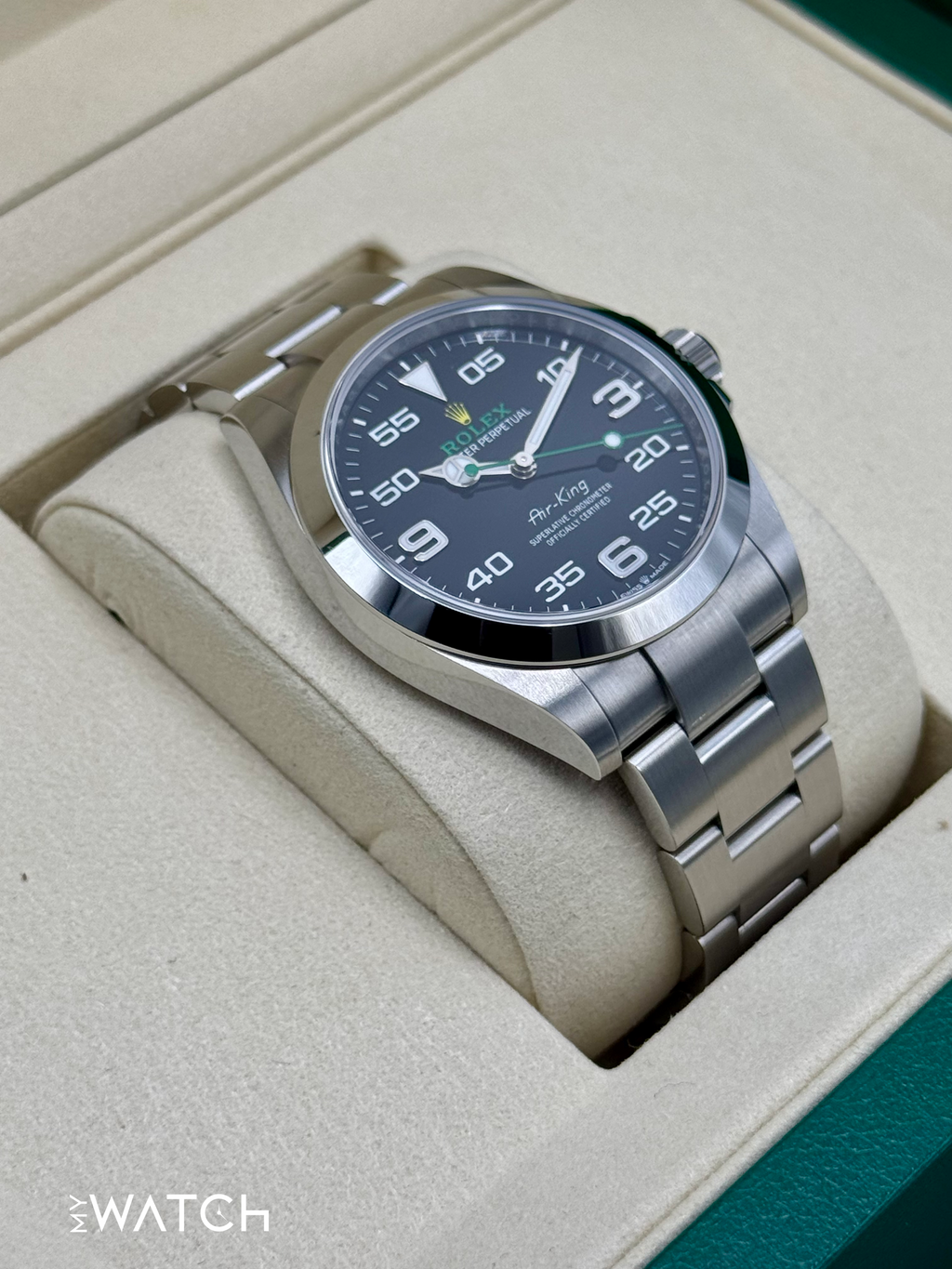 NEW 2026 Rolex Air-King 40mm 126900 Stainless Steel Black Dial