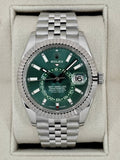 2024 Rolex Sky-Dweller 42mm 336934 Jubilee Green Dial