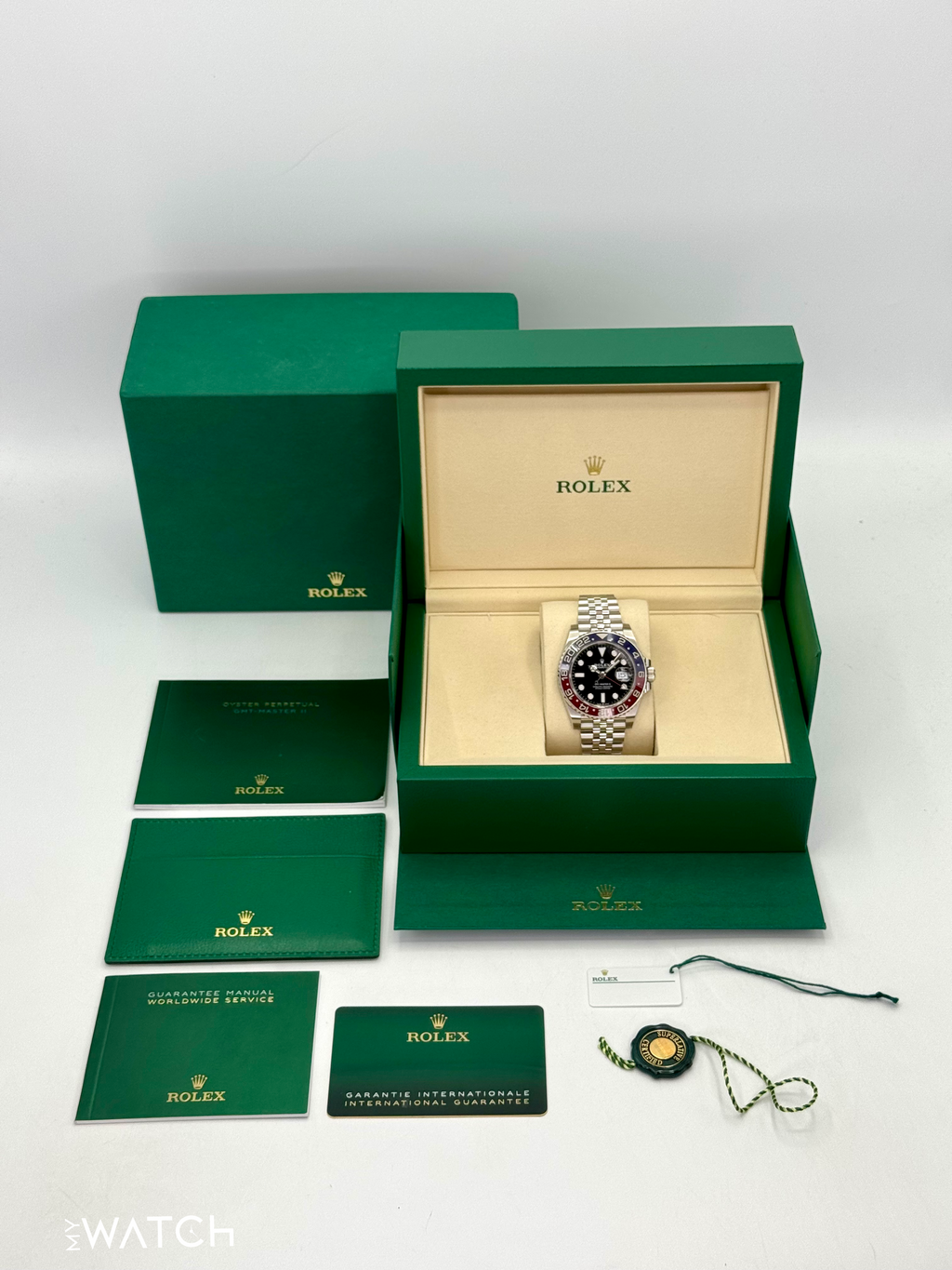 2025 Rolex GMT-Master II "Pepsi" 40mm 126710BLRO Jubilee