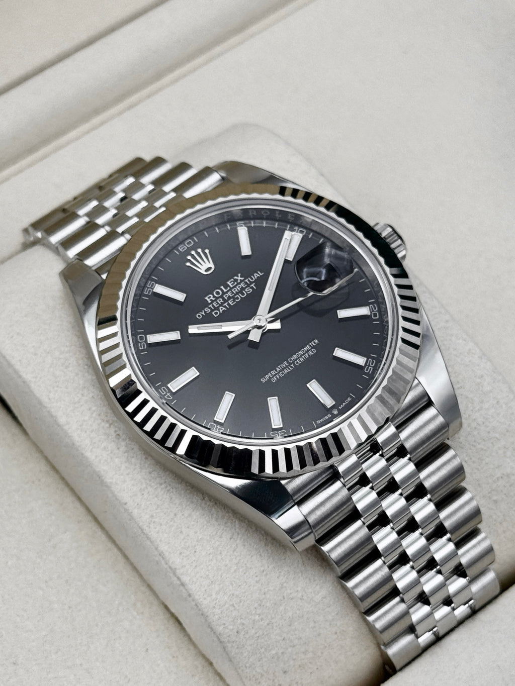 NEW 2026 Rolex Datejust 41mm 126334 Stainless Steel Jubilee Black Dial