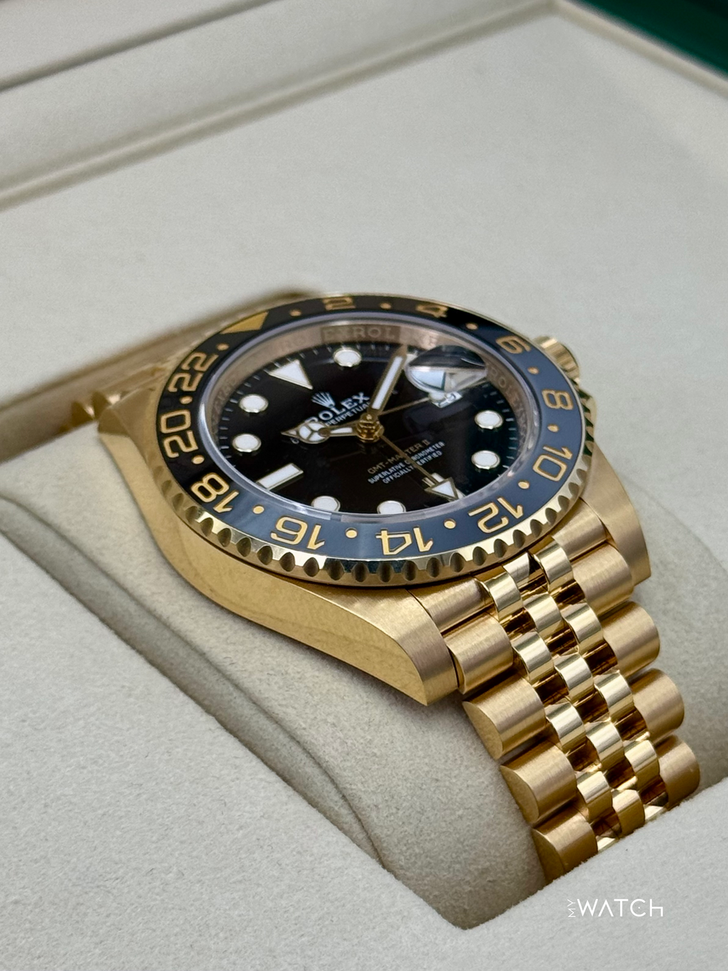 NEW 2025 Rolex GMT-Master II 40mm 126718GRNR Jubilee Black Dial (STICKERED)