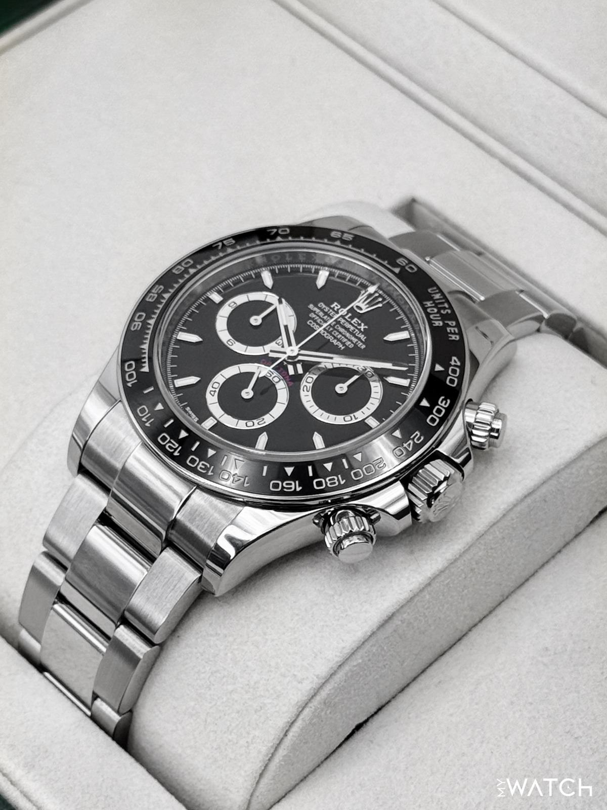 2025 Rolex Daytona 40mm 126500LN Stainless Steel Black Dial