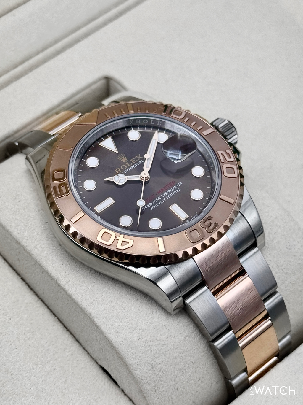 2025 Rolex Yacht-Master 40mm 126621 Two-Tone Chocolate Dial