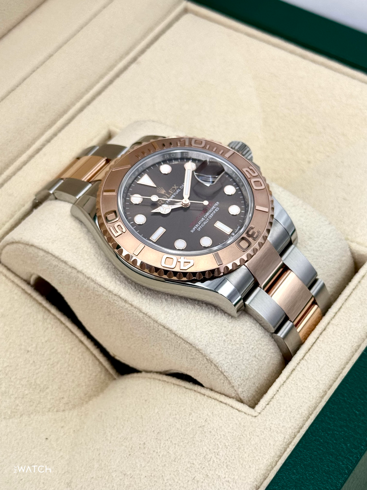 2023 Rolex Yacht-Master 40mm 126621 Two-Tone Chocolate Dial