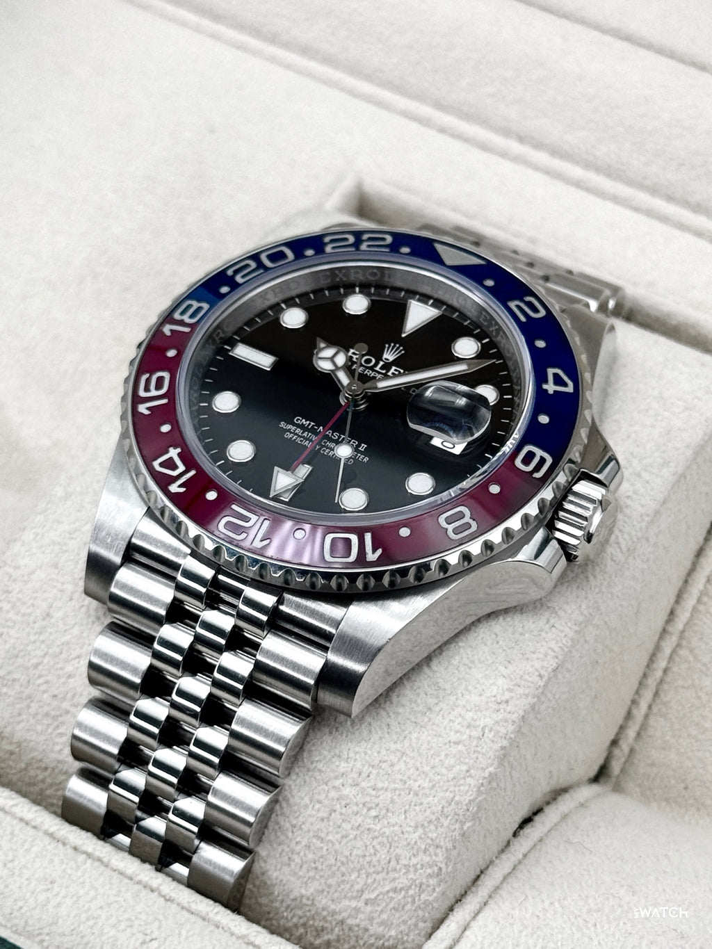 2022 Rolex GMT-Master II "Pepsi" 40mm 126710BLRO Jubilee
