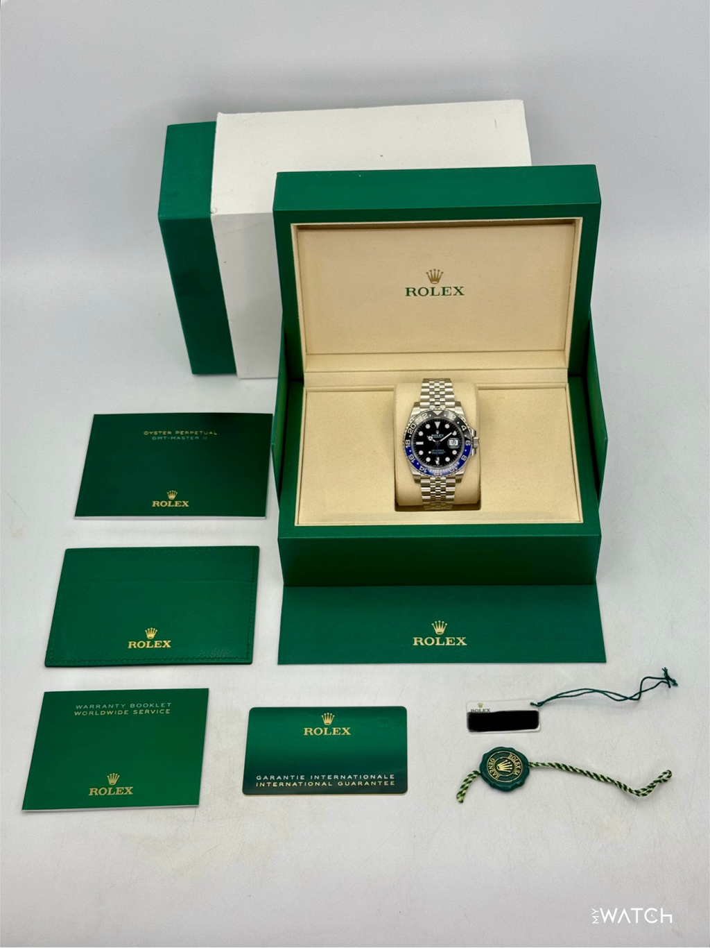 NEW 2026 Rolex GMT-Master II "Batgirl" 40mm 126710BLNR Jubilee (STICKERED)