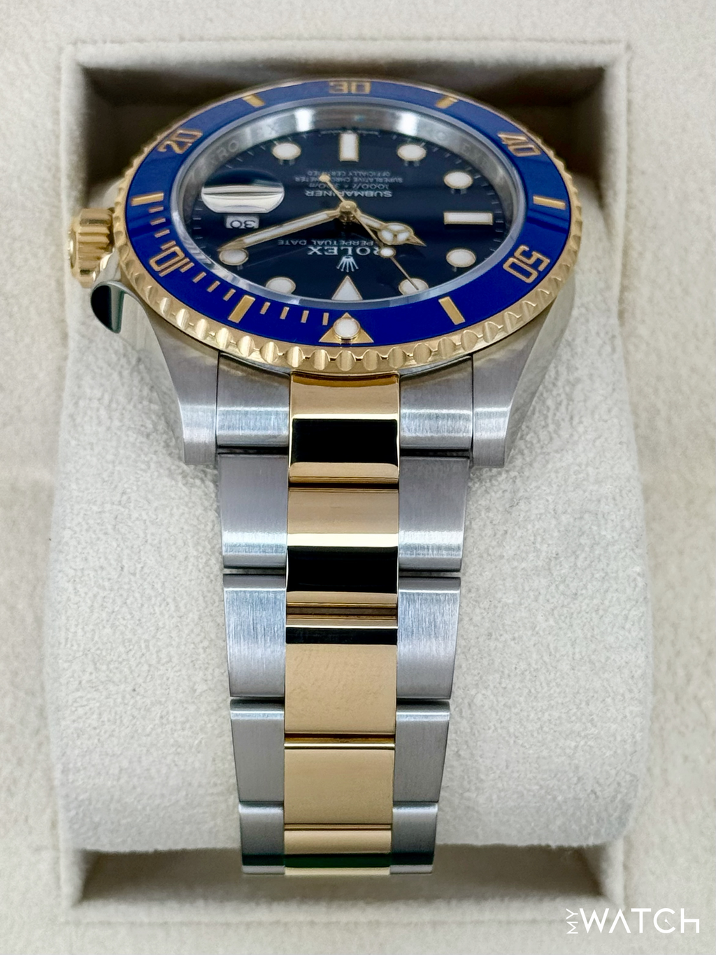 2024 Rolex Submariner "Bluesy" 41mm 126613LB Two-Tone Blue Dial