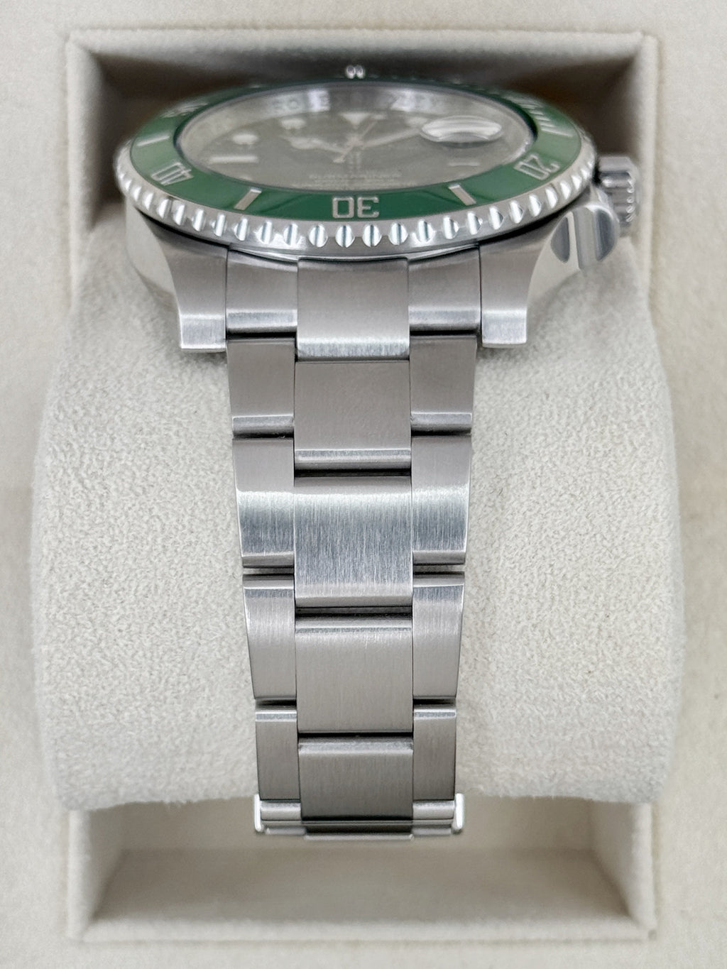 2015 Rolex Submariner Hulk 40mm 116610LV Green Dial
