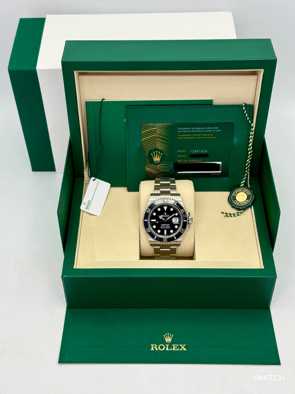 2025 Rolex Submariner 41mm 126610LN Stainless Steel Black Dial