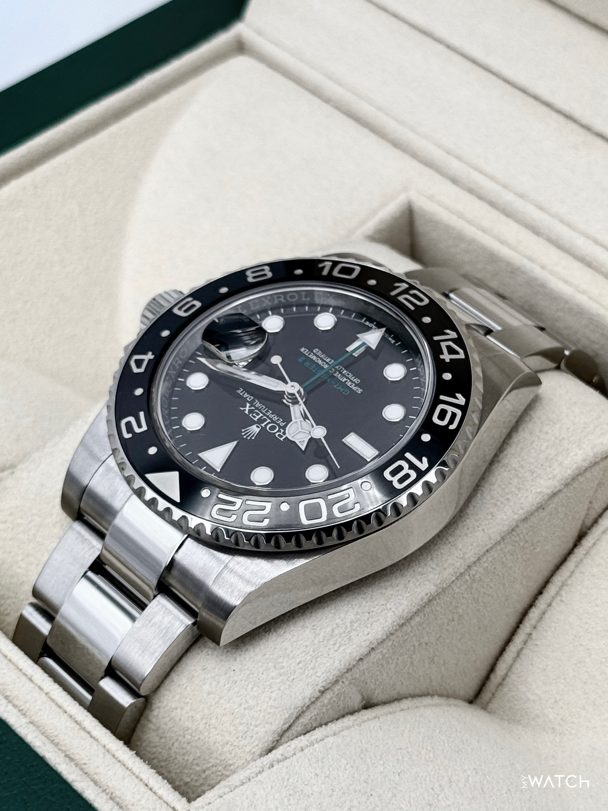2018 Rolex GMT-Master II 40mm 116710LN Stainless Steel Black Dial