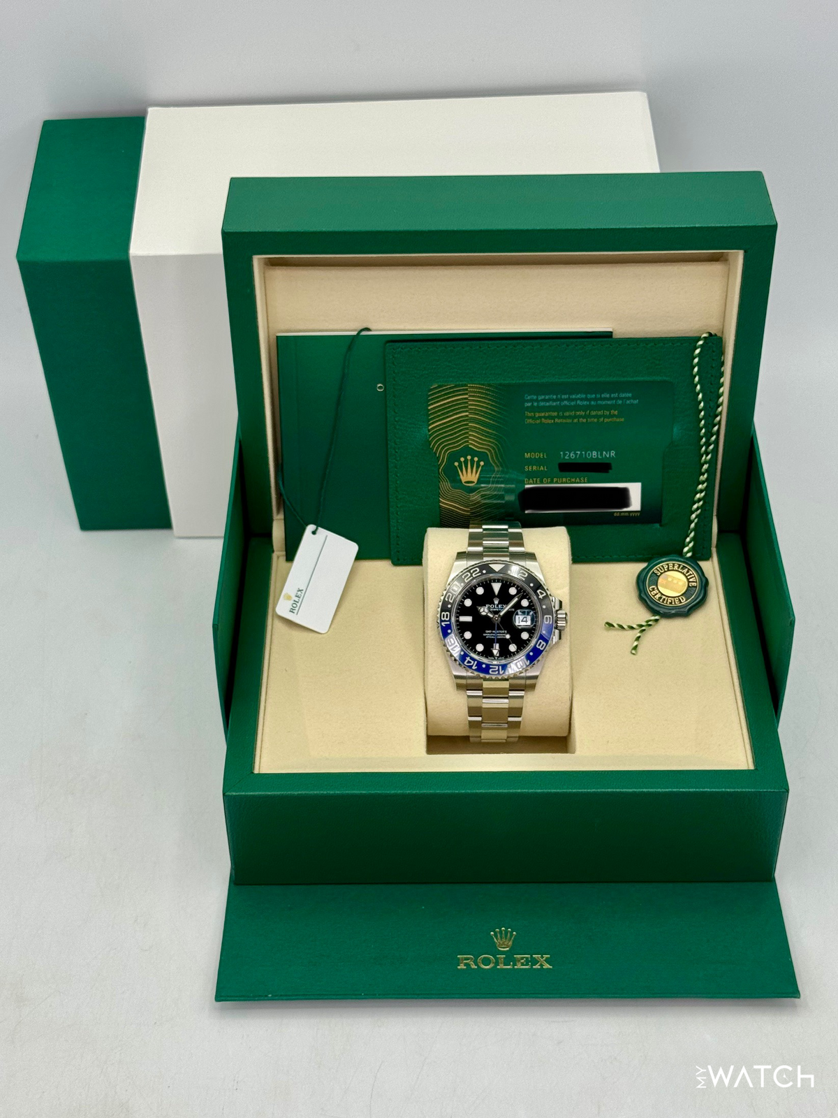 2026 Rolex GMT-Master II "Batman" 40mm 126710BLNR Oyster