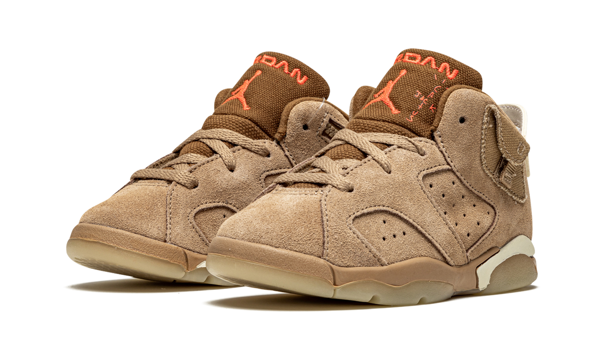 Air Jordan 6 Retro TD "Travis Scott - British Khaki" DH0692 200