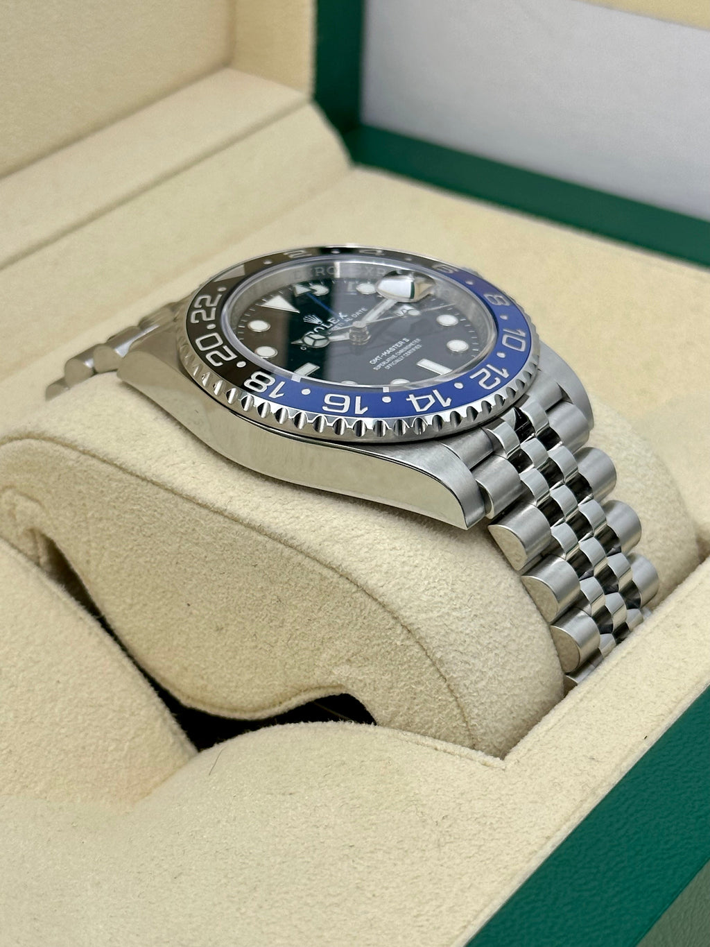 2021 Rolex GMT-Master II "Batgirl" 40mm 126710BLNR Jubilee Black Dial