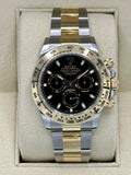 2022 Rolex Daytona 40mm 116503 Two-Tone Black Dial