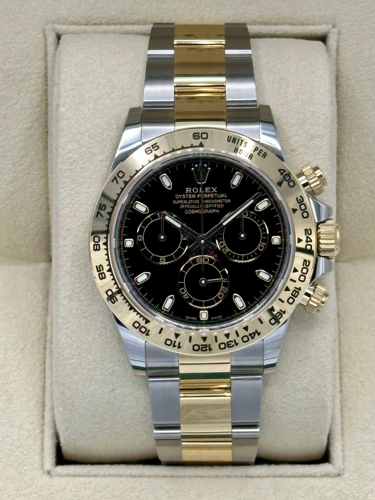 2022 Rolex Daytona 40mm 116503 Two-Tone Black Dial