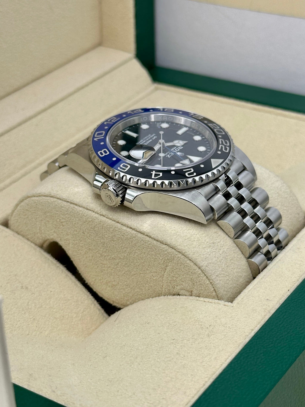 2021 Rolex GMT-Master II "Batgirl" 40mm 126710BLNR Jubilee Black Dial