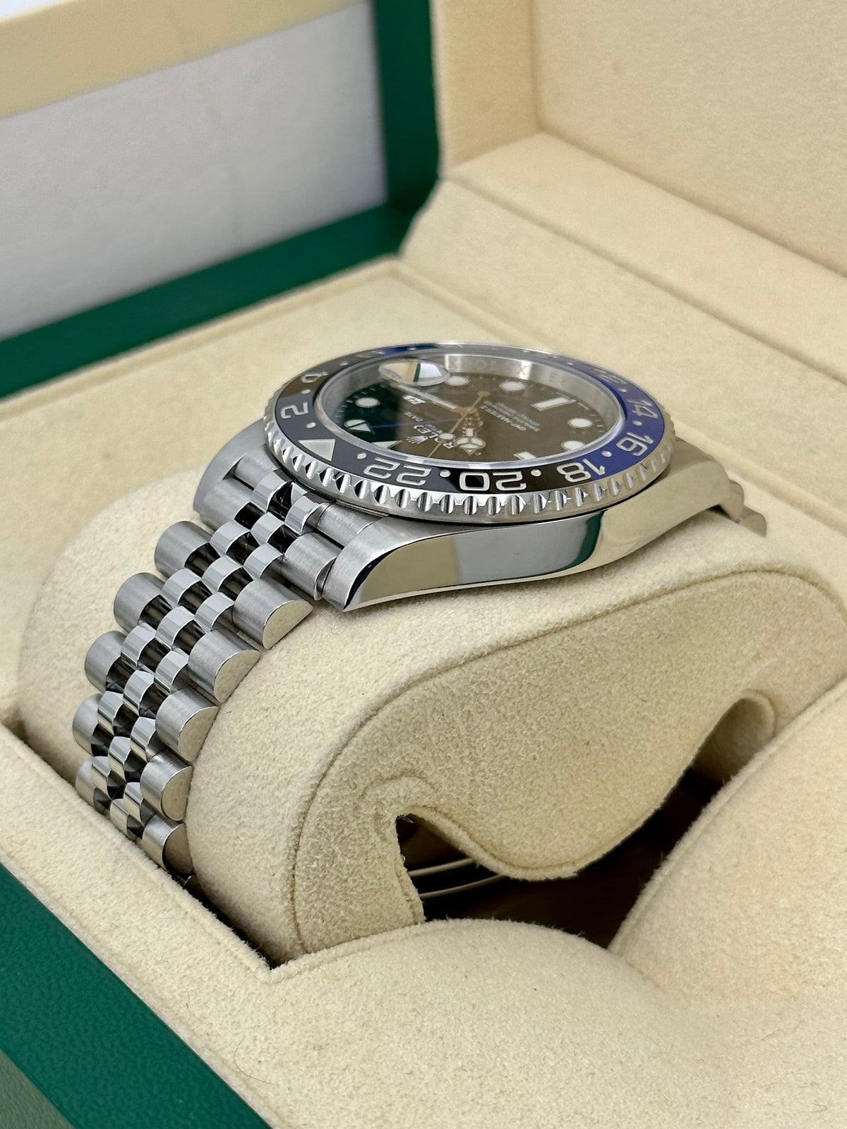 2021 Rolex GMT-Master II "Batgirl" 40mm 126710BLNR Jubilee Black Dial