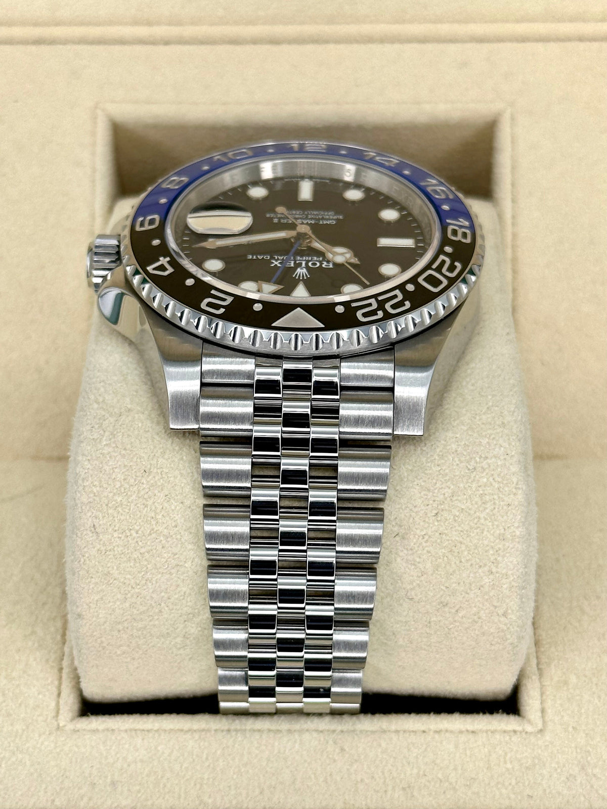 2021 Rolex GMT-Master II "Batgirl" 40mm 126710BLNR Jubilee Black Dial