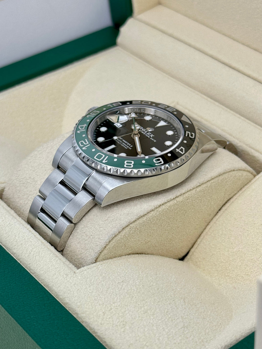 NEW 2024 Rolex GMT-Master II "Sprite" 40mm 126720VTNR Oyster