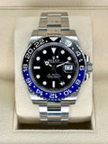 NEW 2023 Rolex GMT-Master II "Batman" 40mm 126710BLNR Oyster