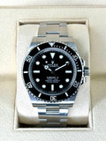 NEW 2023 Rolex Submariner 41mm 124060 Stainless Steel Black Dial