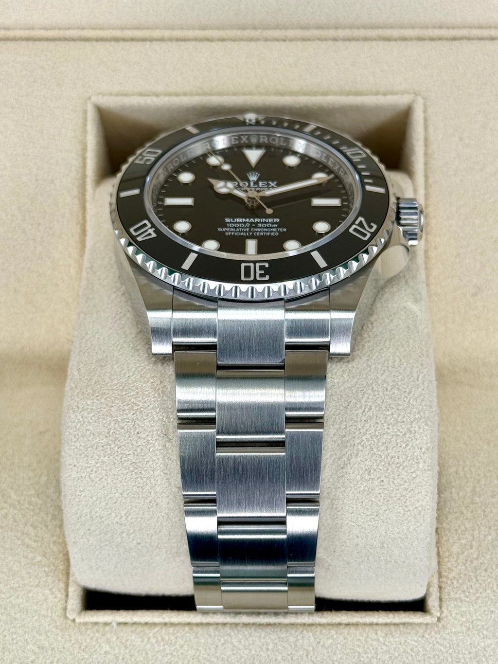 NEW 2023 Rolex Submariner 41mm 124060 Stainless Steel Black Dial