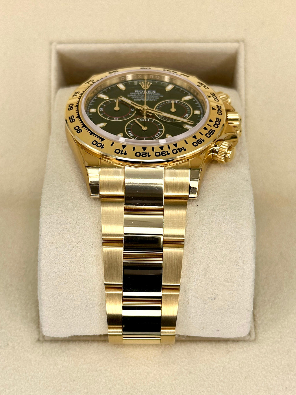 NEW 2021 Rolex Daytona "John Mayer" 40mm 116508 Yellow Gold Green Dial
