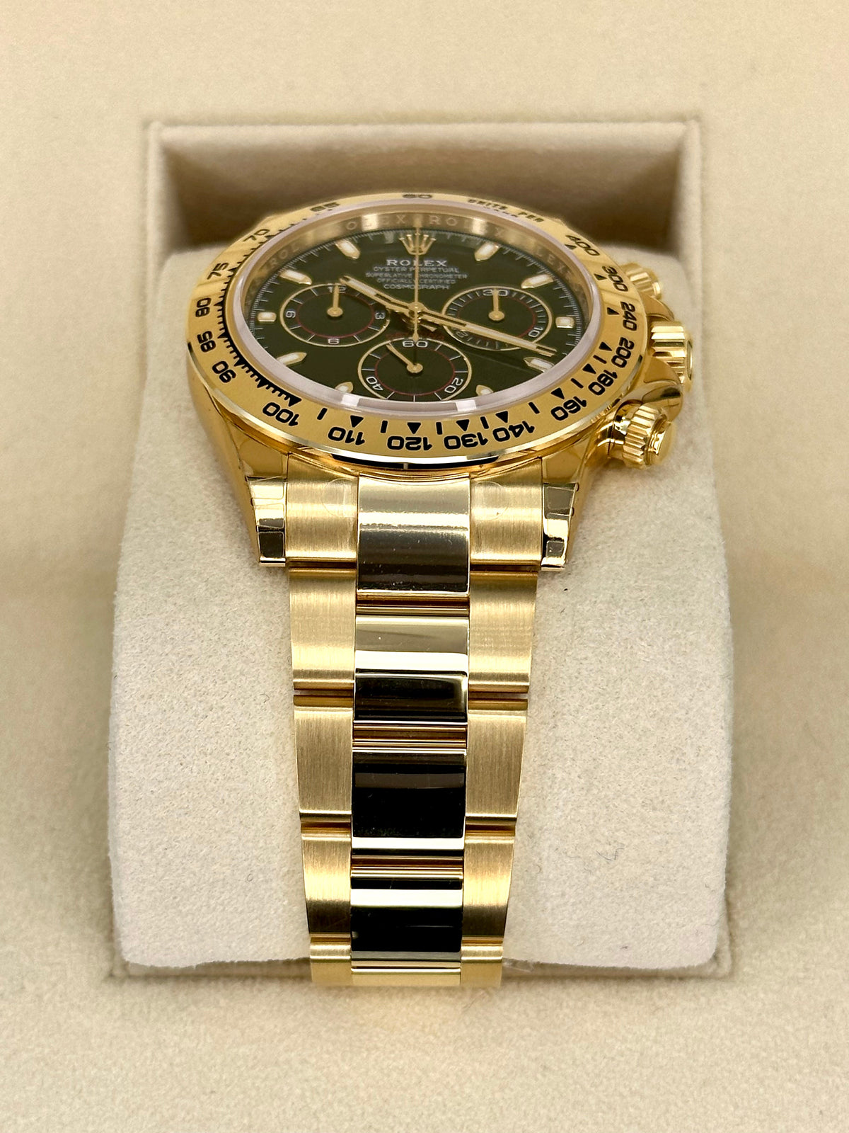 NEW 2021 Rolex Daytona "John Mayer" 40mm 116508 Yellow Gold Green Dial