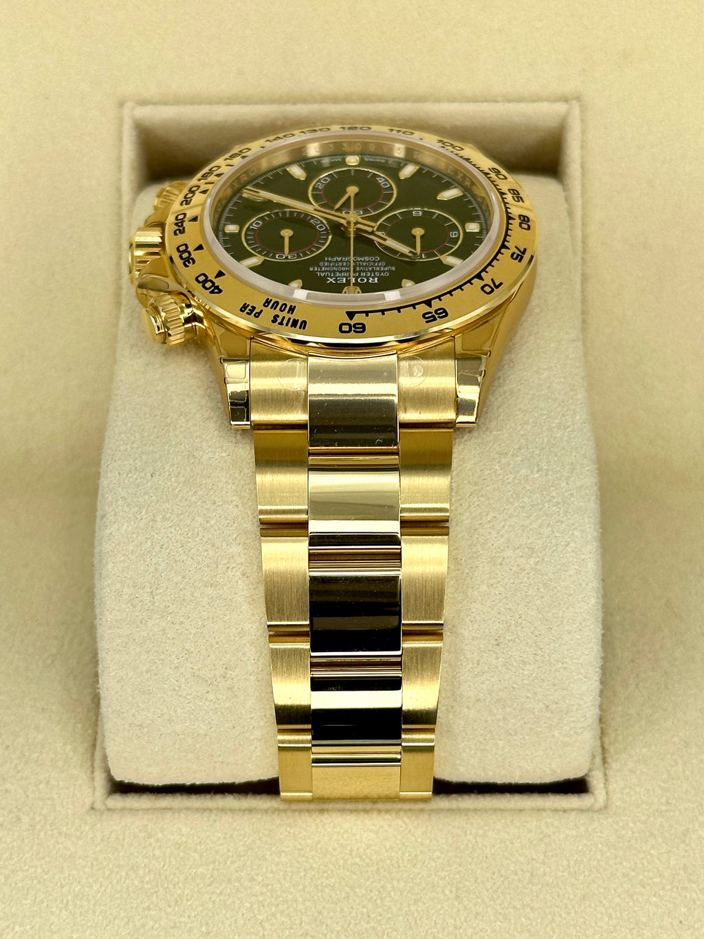 NEW 2021 Rolex Daytona "John Mayer" 40mm 116508 Yellow Gold Green Dial