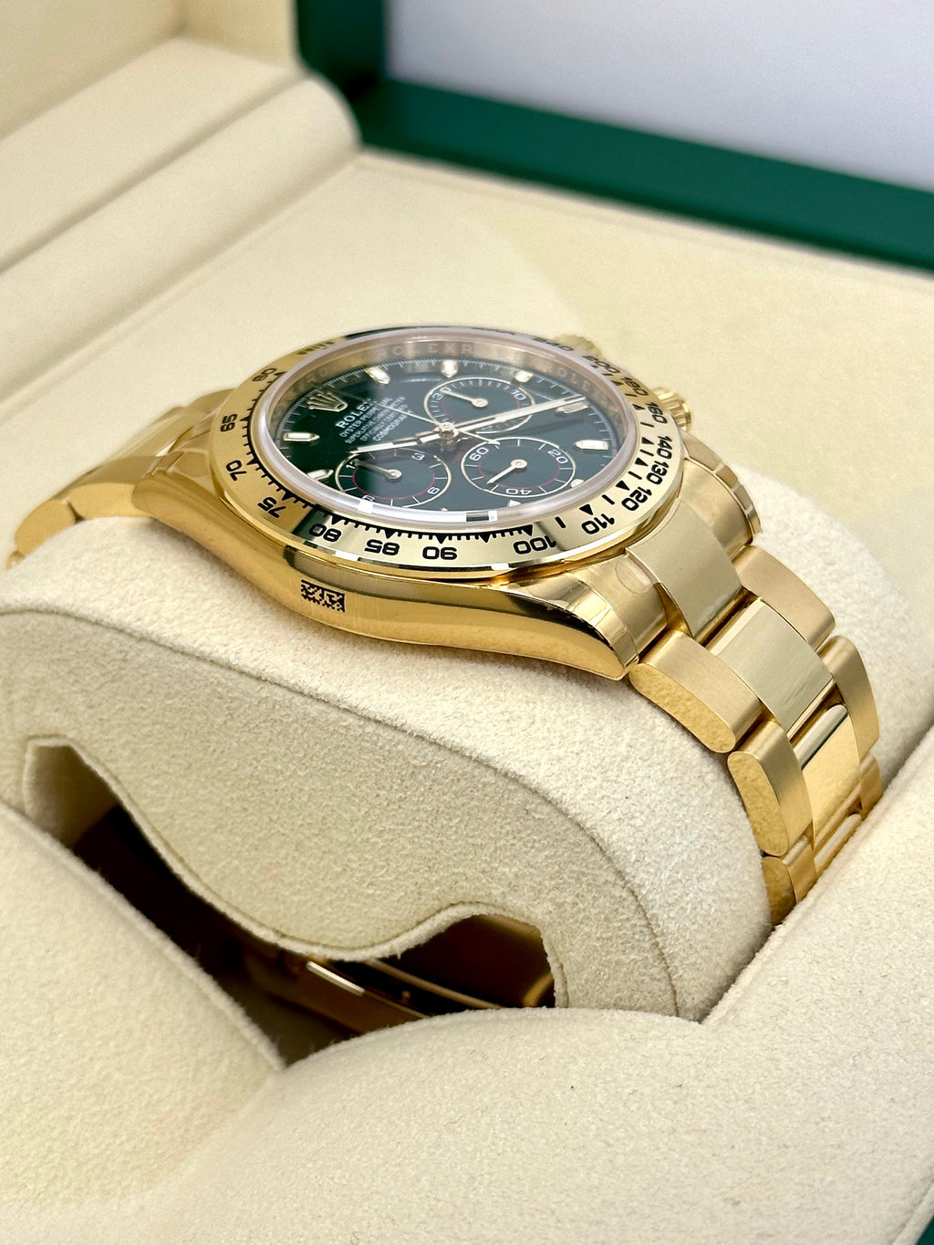 NEW 2021 Rolex Daytona "John Mayer" 40mm 116508 Yellow Gold Green Dial