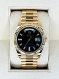 NEW 2025 Rolex Day-Date 40mm 228238 Black Onyx Diamond Dial