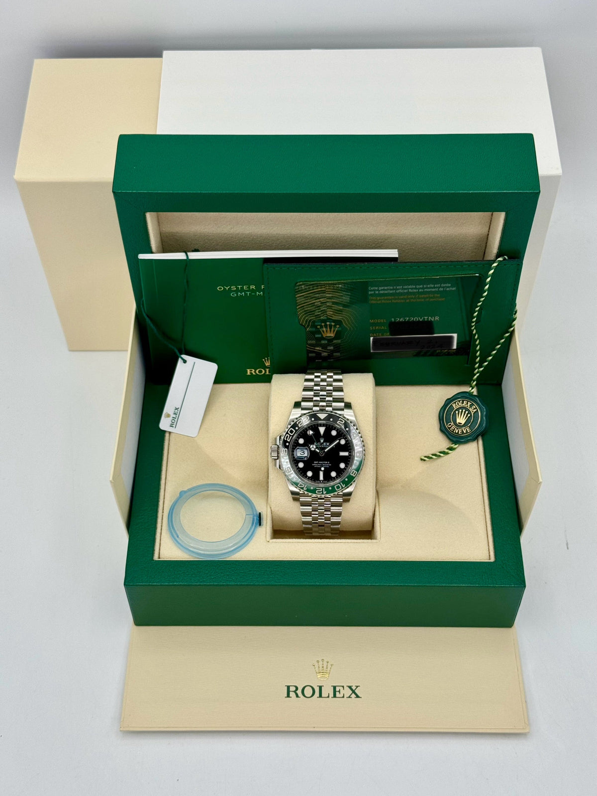 2024 Rolex GMT-Master II "Sprite" 40mm 126720VTNR Jubilee