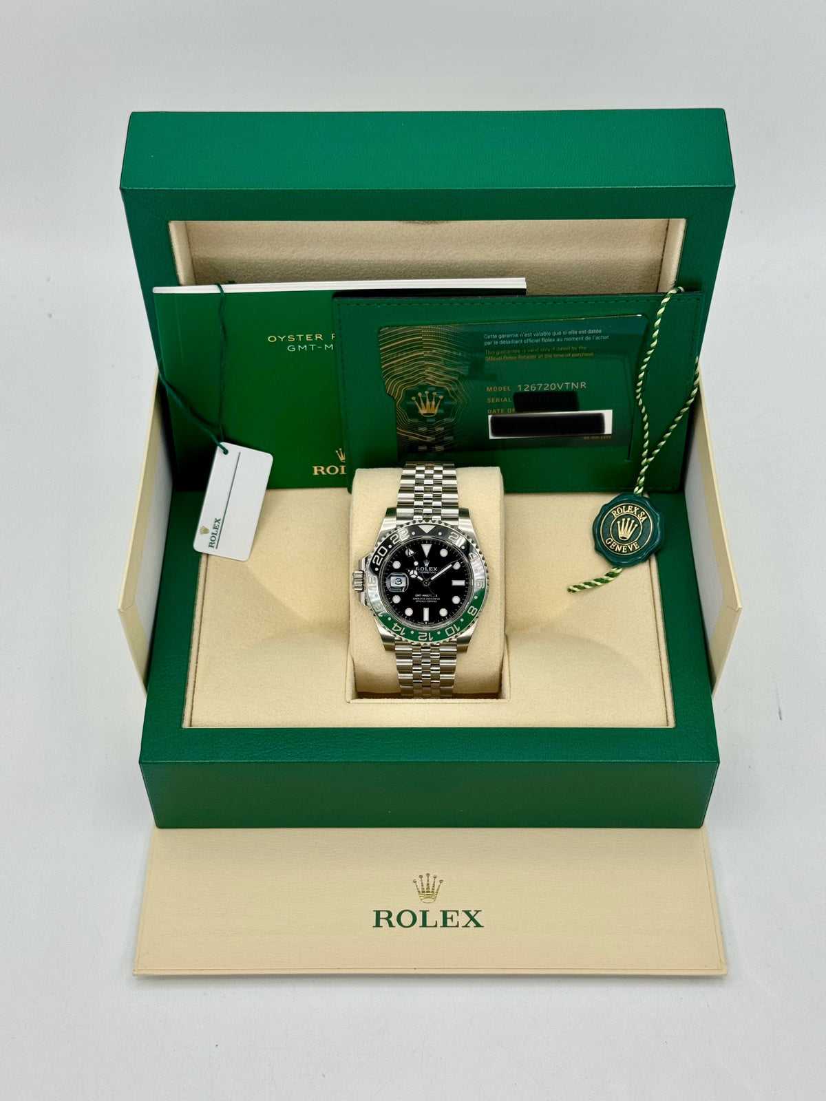 2024 Rolex GMT-Master II "Sprite" 40mm 126720VTNR Jubilee