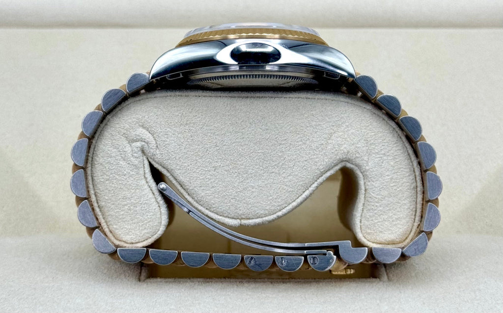 1985 Day-Date Rolex Tridor 36mm 18039B Jubilee Champagne Diamond Dial