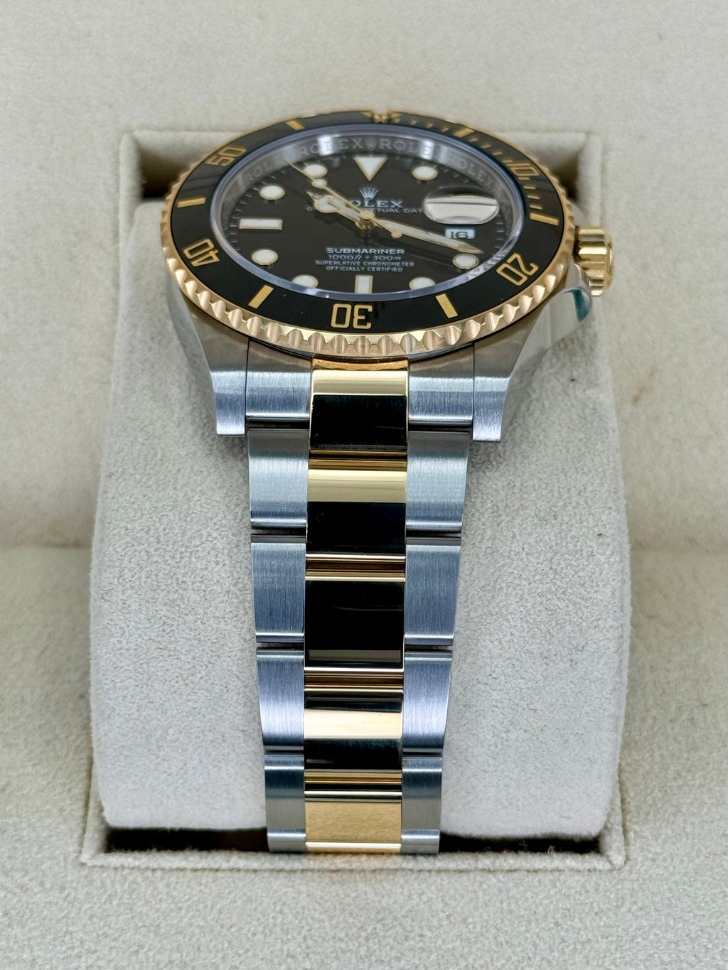 2023 Rolex Submariner 40mm 126613LN Tow-Tone Black Dial