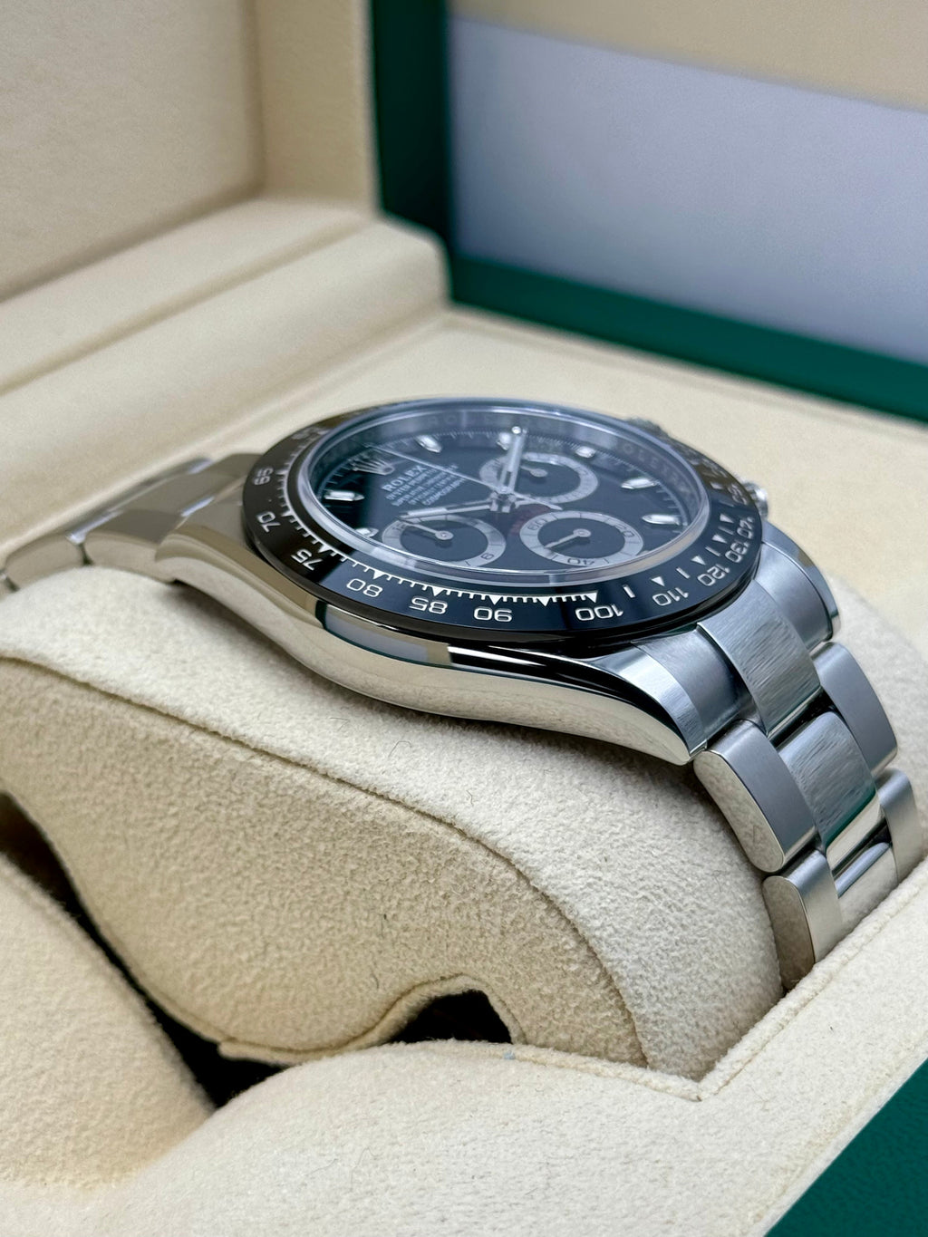 NEW 2022 Rolex Daytona 40mm 116500LN Stainless Steel Black Dial