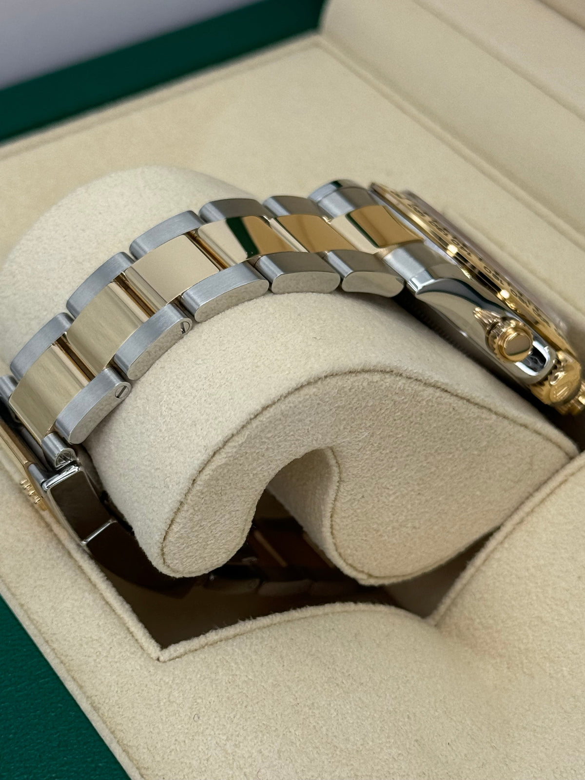 2023 Rolex Daytona 40mm 116503 Tow-Tone White Dial