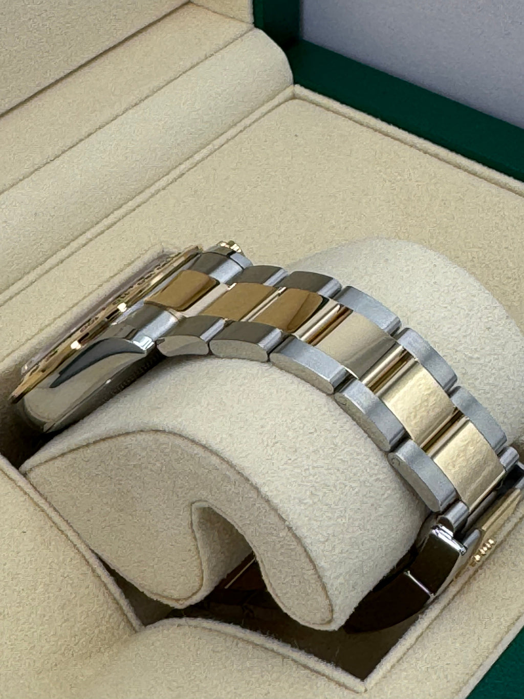 2023 Rolex Daytona 40mm 116503 Tow-Tone White Dial