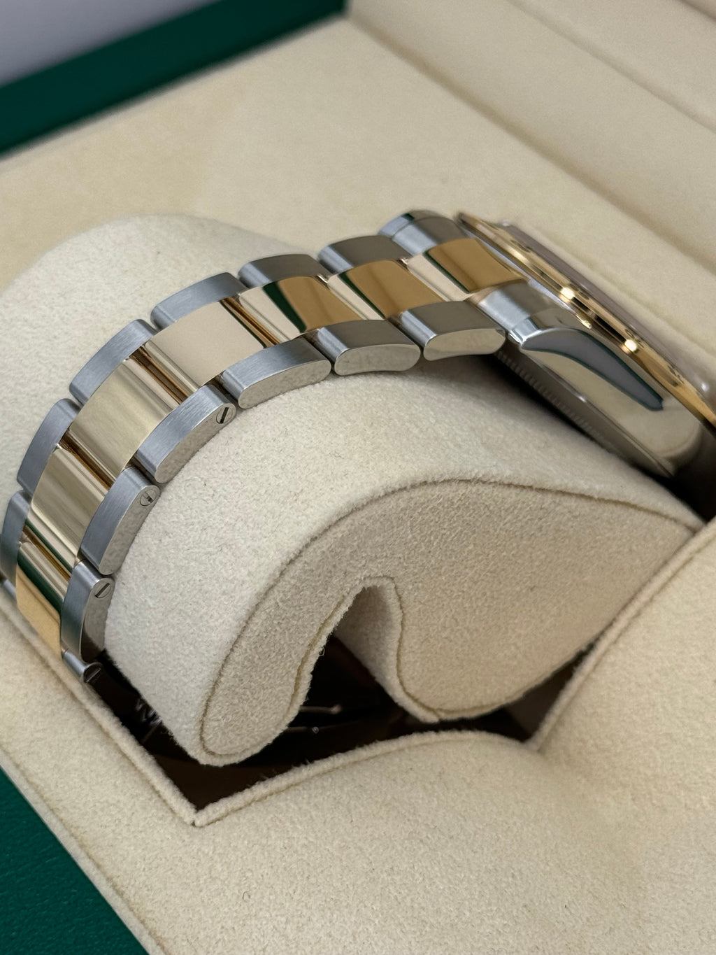 2023 Rolex Daytona 40mm 116503 Tow-Tone White Dial