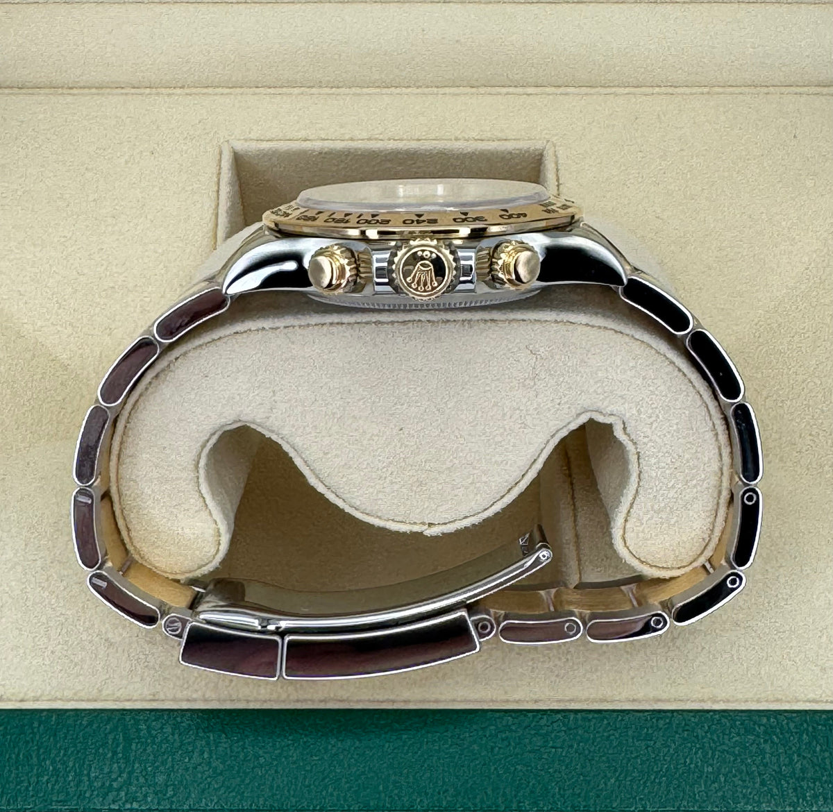 2023 Rolex Daytona 40mm 116503 Tow-Tone White Dial